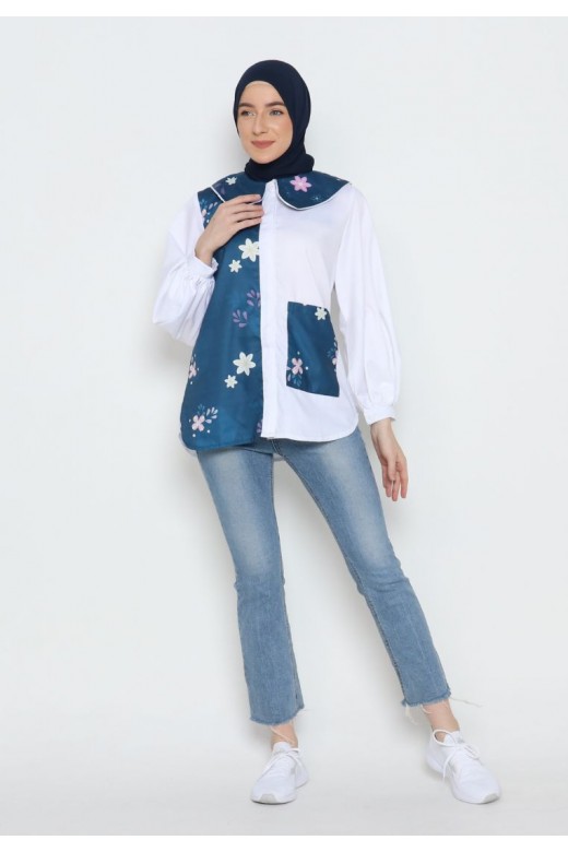 Alila Blouse Navy